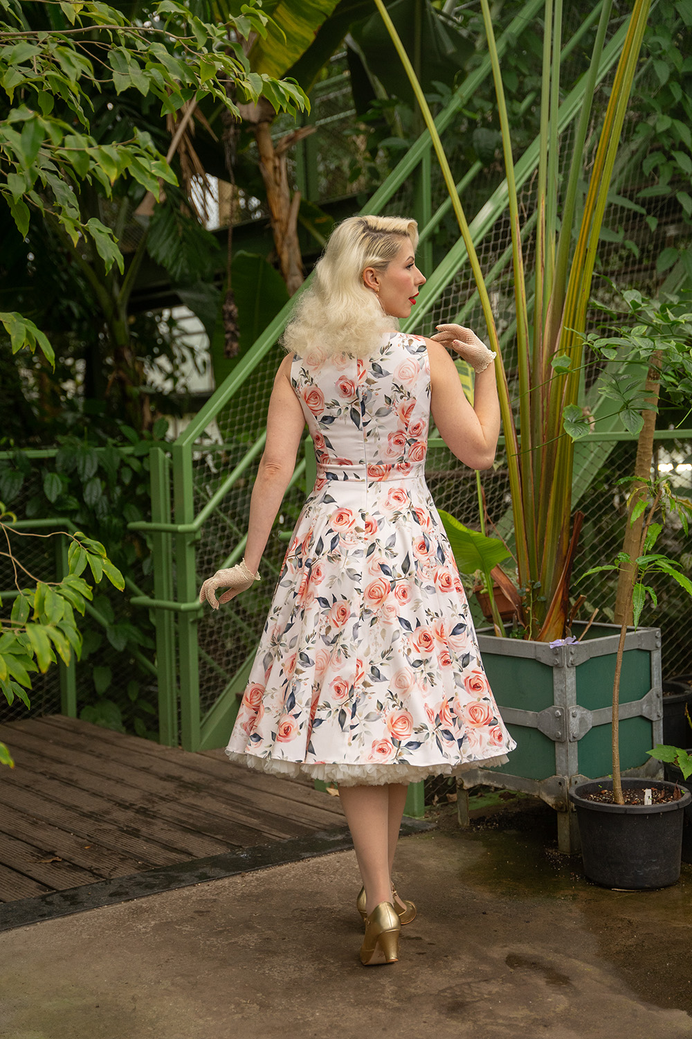 Aurora Floral Swing Dress